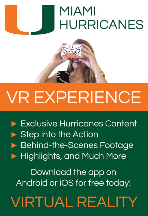 Hurricanes VR Experience poster
