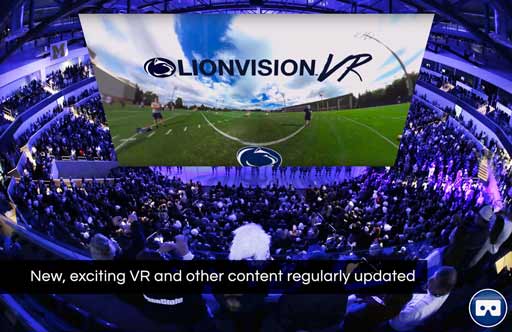 LionVision VR App Store image 1