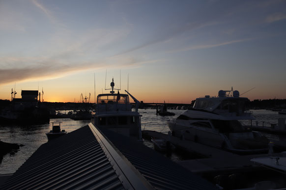 Original photo of harbor