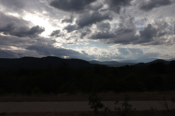 Original photo of mountains