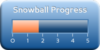 Snowball-making progress meter
